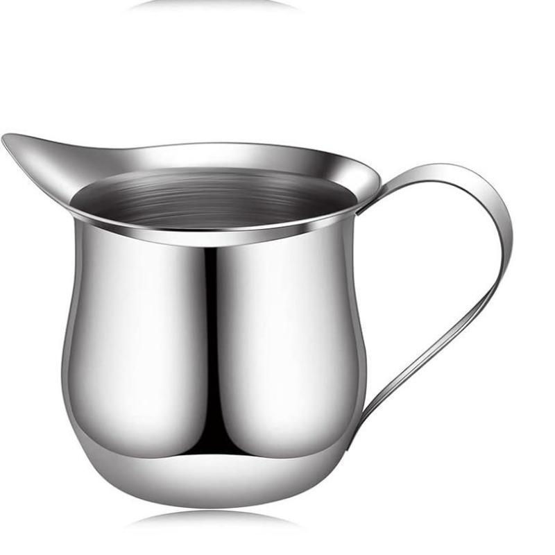 Barista Milk Jug - Stainless Steel Coffee Milk Frothing Pitcher
