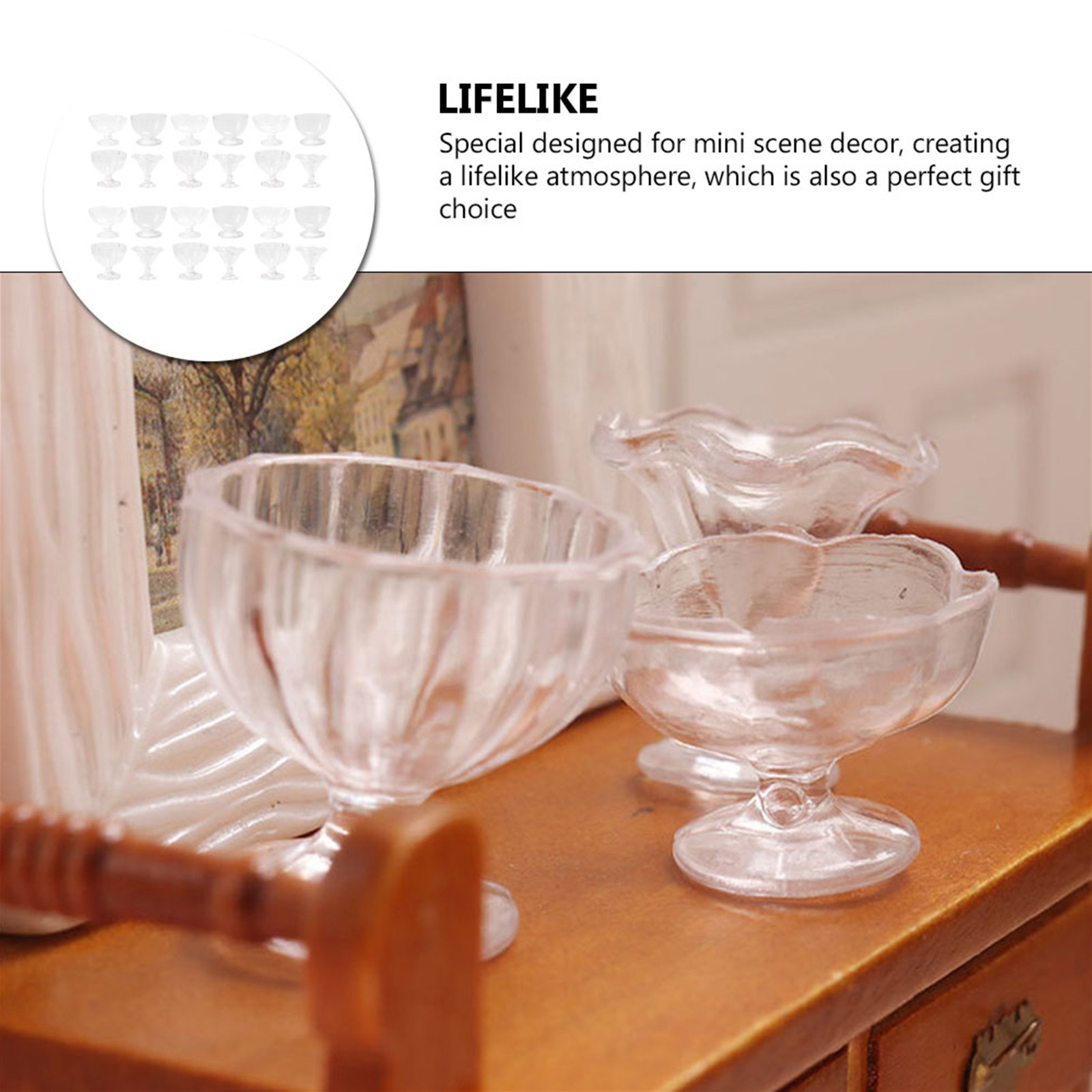 24Pcs Miniature Cups Mini Ice  - огляд і ціна Coffee Tea & Jane
