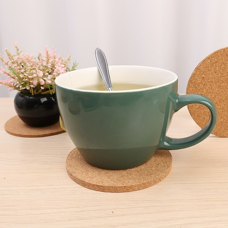 Natural Wooden Round Cork Coas - огляд і ціна Xbloom Coffee Tea