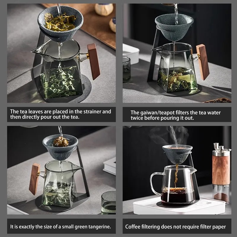Heat Resistant Ceramic Micropo - огляд і ціна Coffee Tea And Sugar Set