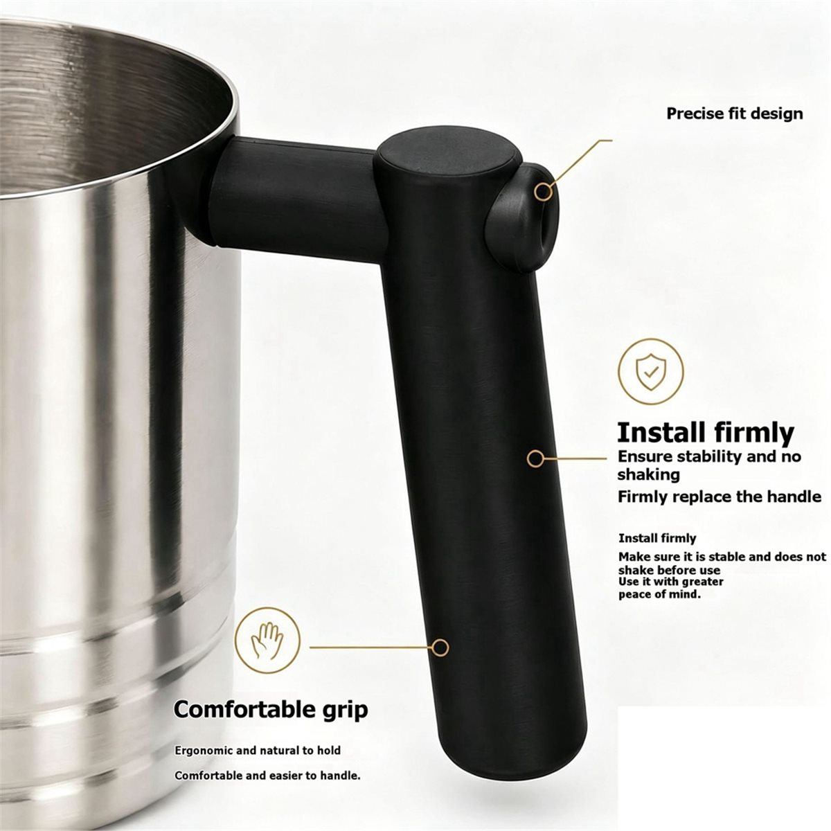Replacement Milk Frothing Pitc - огляд і ціна Barista Milk Jug