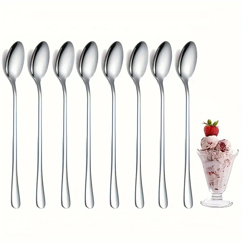 Stainless Steel 1/10pcs Long H - огляд і ціна Coffee Tea And Sugar Set