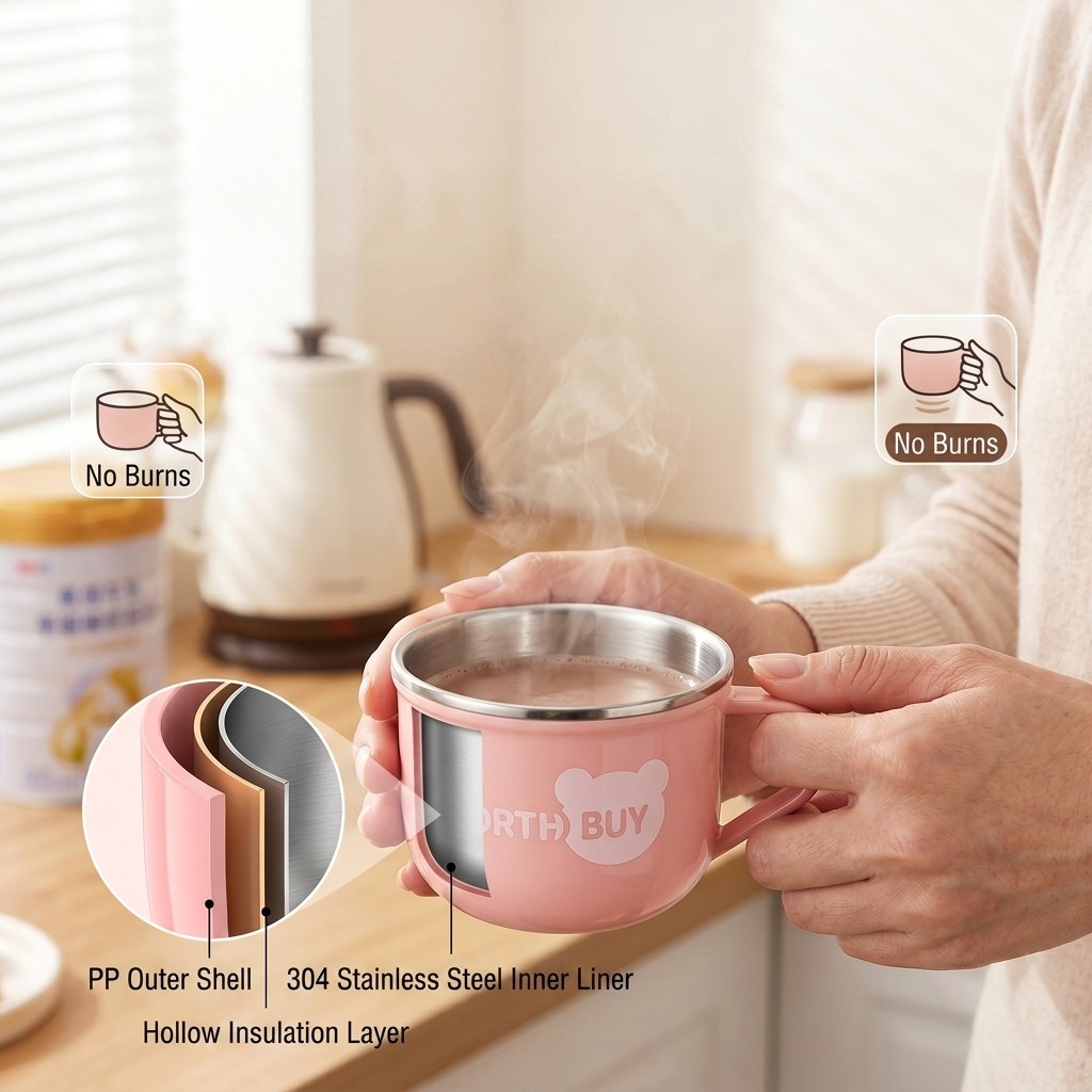 Cute Coffee Mug 304 Stainless  - огляд і ціна Xbloom Coffee Tea