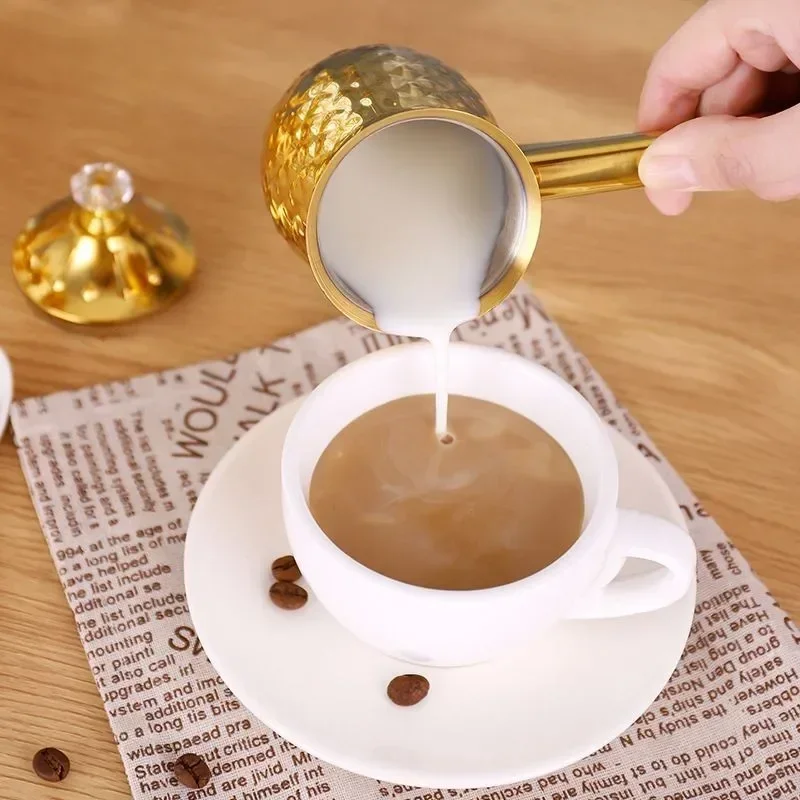 1pcs Turkish Coffee Pot Stainl - огляд і ціна Barista Milk Jug