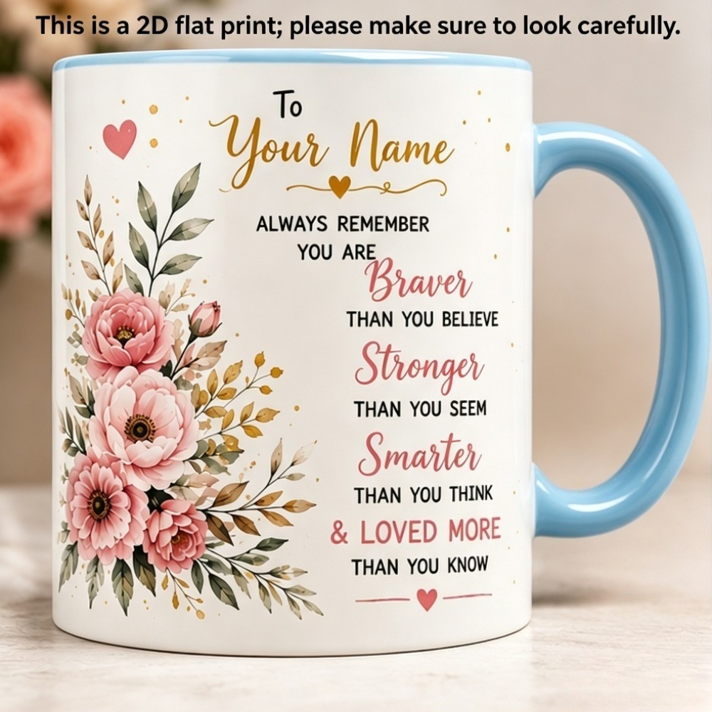 Custom Name 2D Print Coffee Mu - огляд і ціна Coffee Tea Name