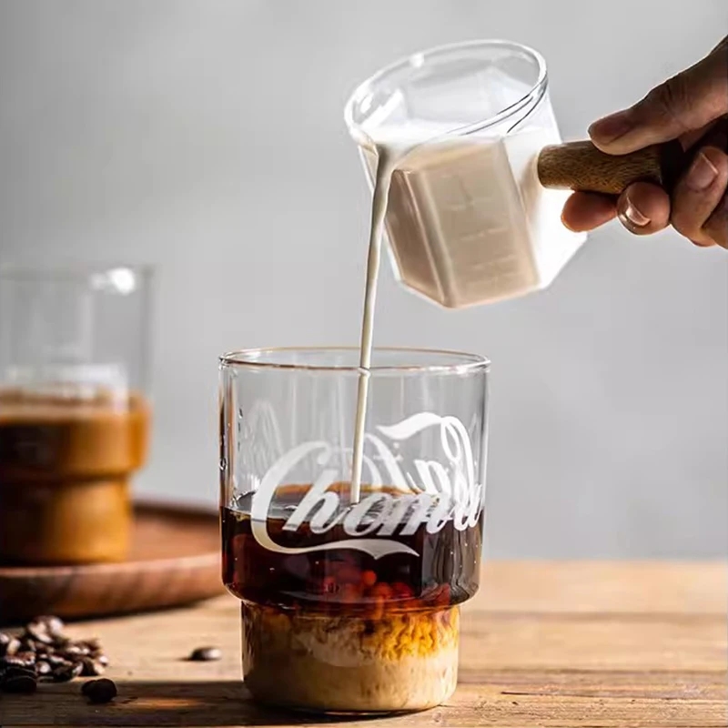 FOME Glass Coffee Measuring Cu - огляд і ціна Barista Milk Jug