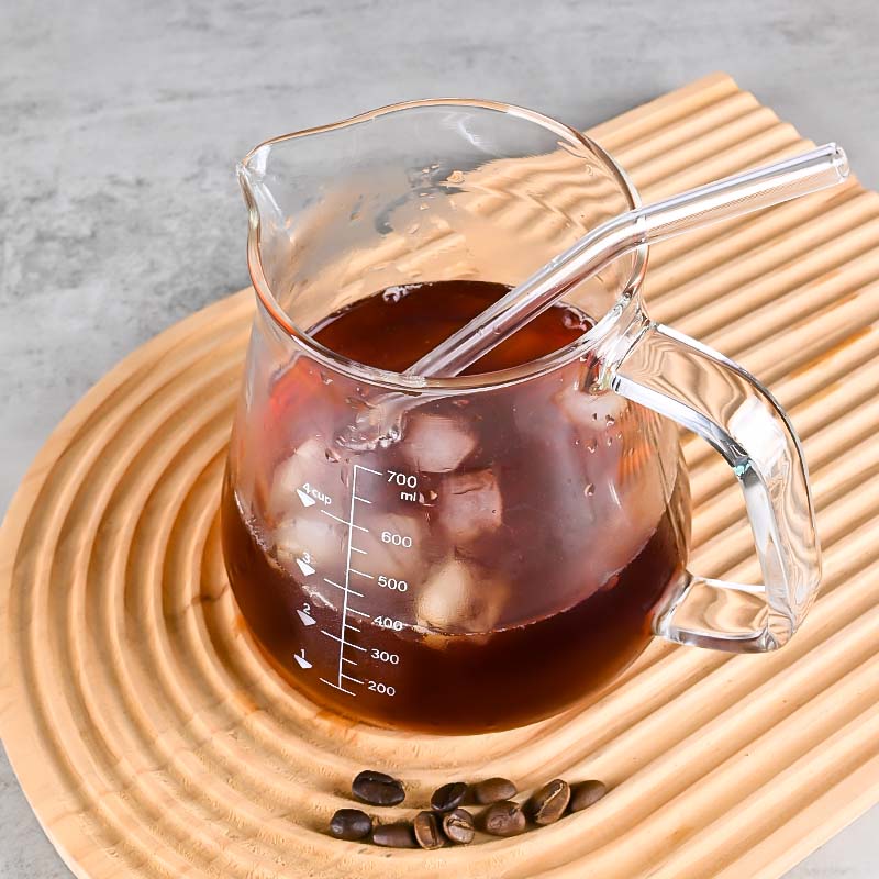 New High Borosilicate 700ml  G - огляд і ціна Coffee Tea And Sugar Set