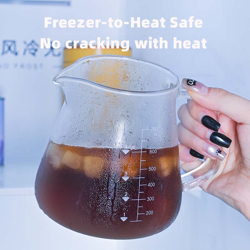 New High Borosilicate 700ml  G - огляд і ціна Coffee Tea And Sugar Set