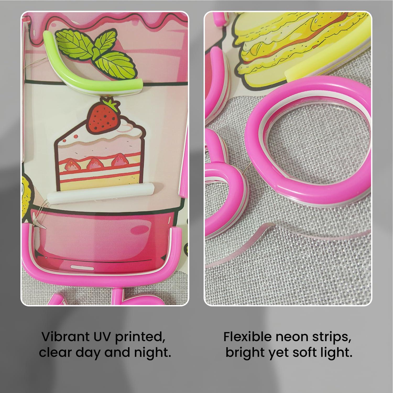 Boba Neon Sign Light Up Bubble - огляд і ціна Coffee Tea & Jane