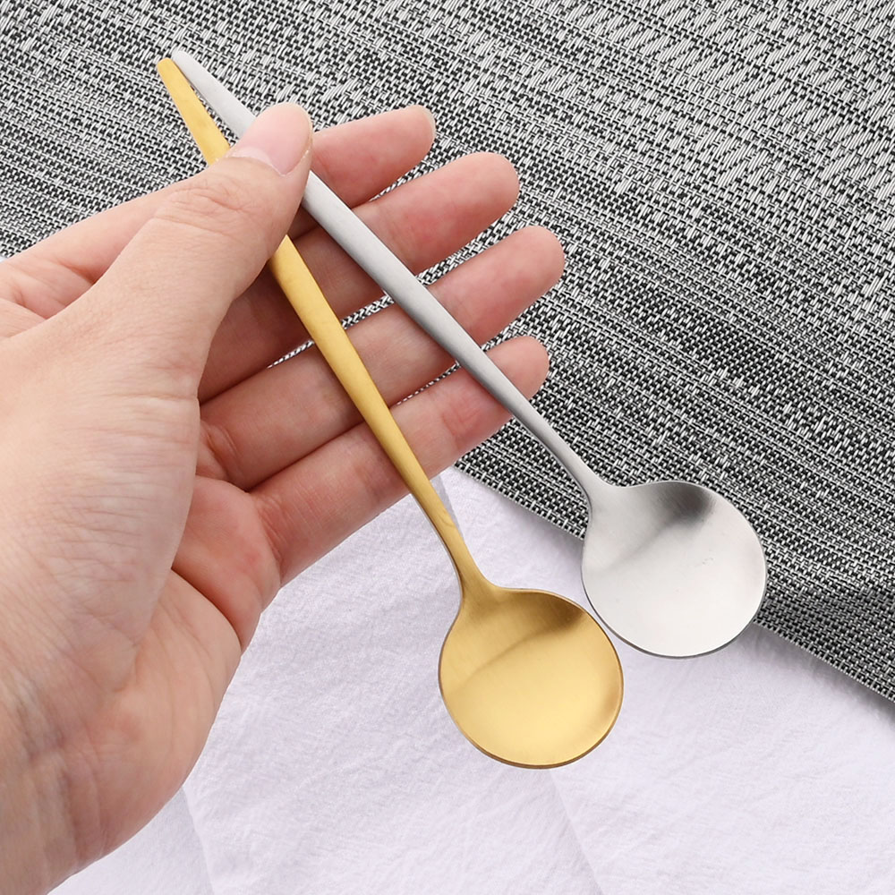6Pcs Small Matte Spoon Tea Cof - огляд і ціна Coffee Tea And Sugar Set