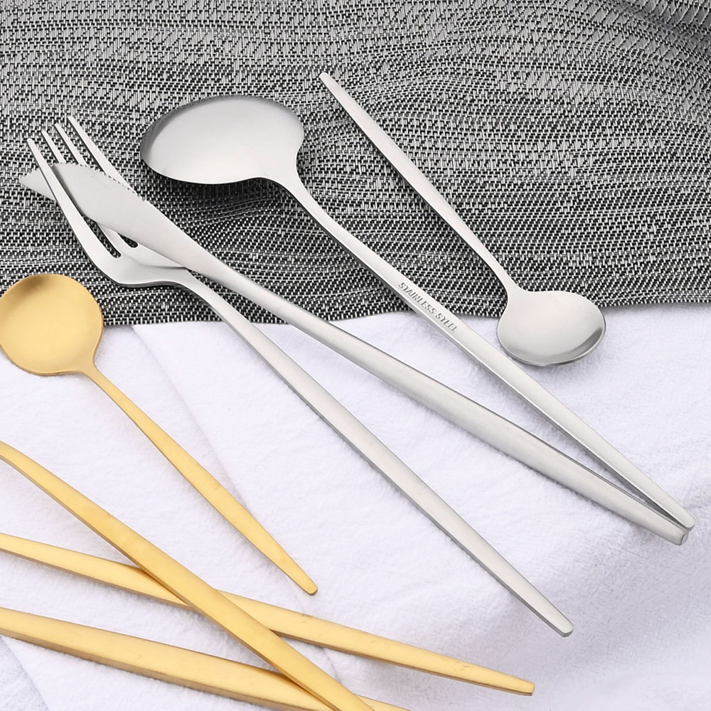 6Pcs Small Matte Spoon Tea Cof - огляд і ціна Coffee Tea And Sugar Set