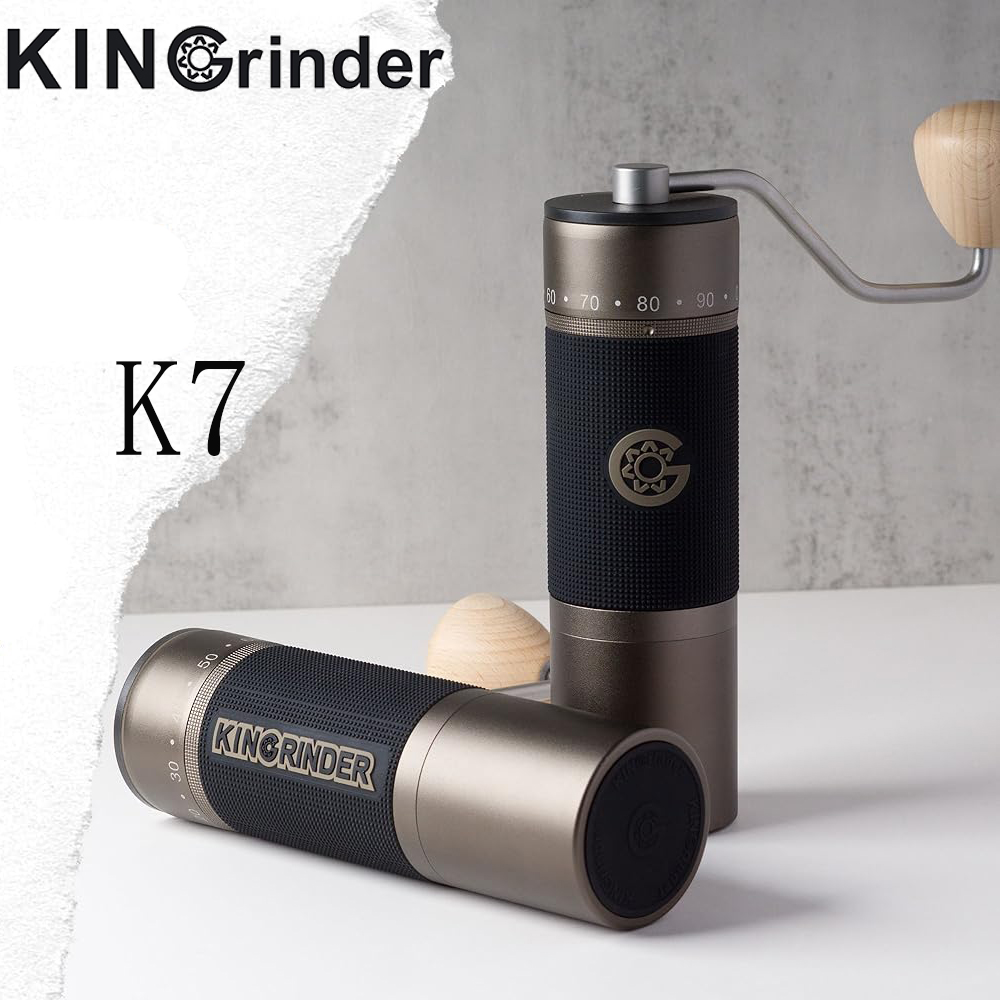 Kingrinder K7 manual coffee gr - огляд і ціна Burr Hand Grinder