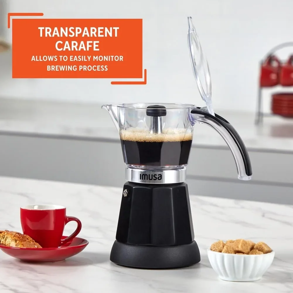 %a Imusa 3-6 Cup Electric Espr - огляд і ціна Moka Pot Stove